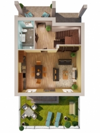 Первый этаж