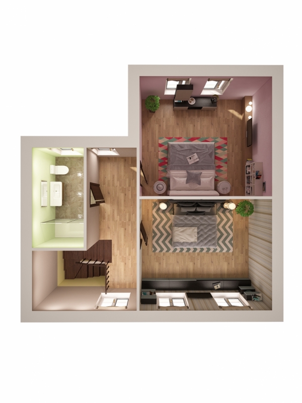 Визуализация этажа