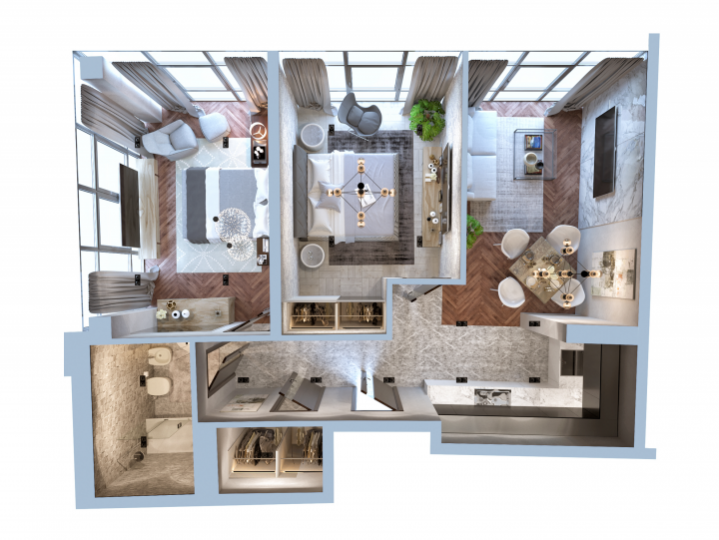 № 4, типовой этаж