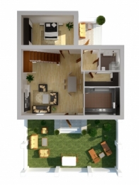 Планировка таунхауса