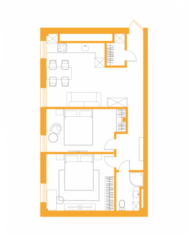 № 238/2, 6 этаж