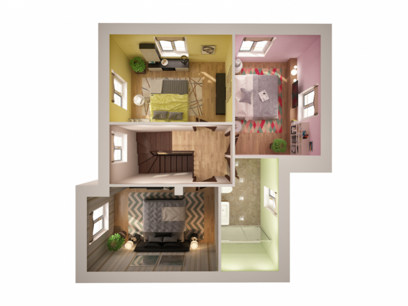 Планування другого поверху