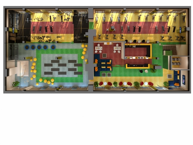 Первый этаж