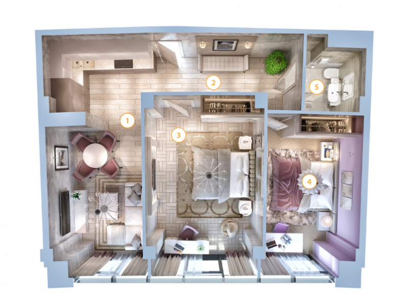 Планировка квартиры