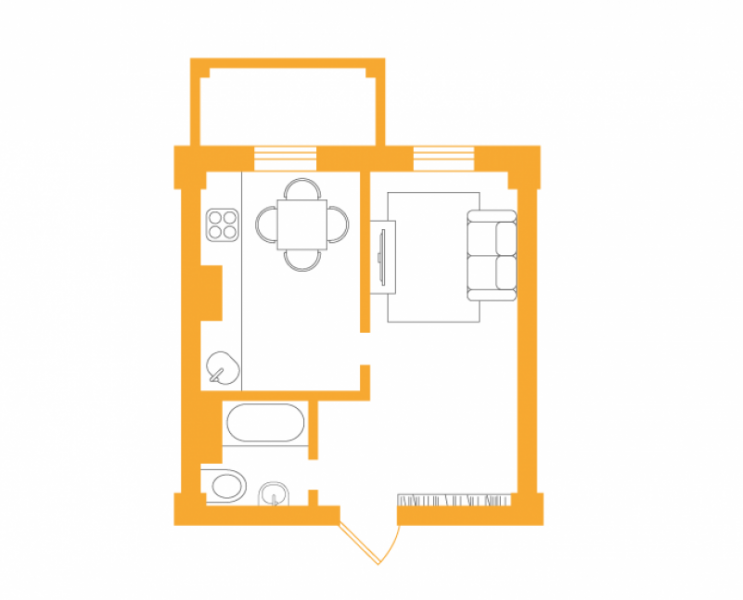 С внутренними стенами