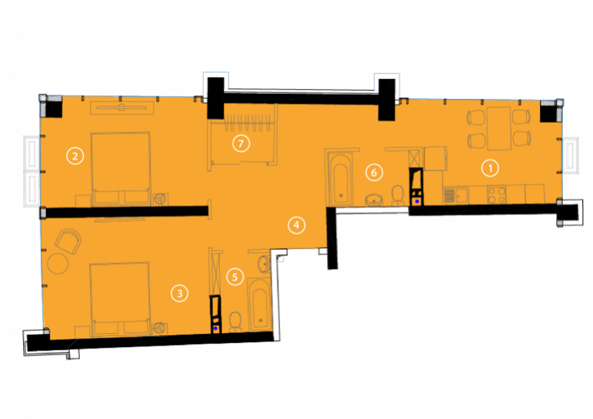 Планировка квартиры