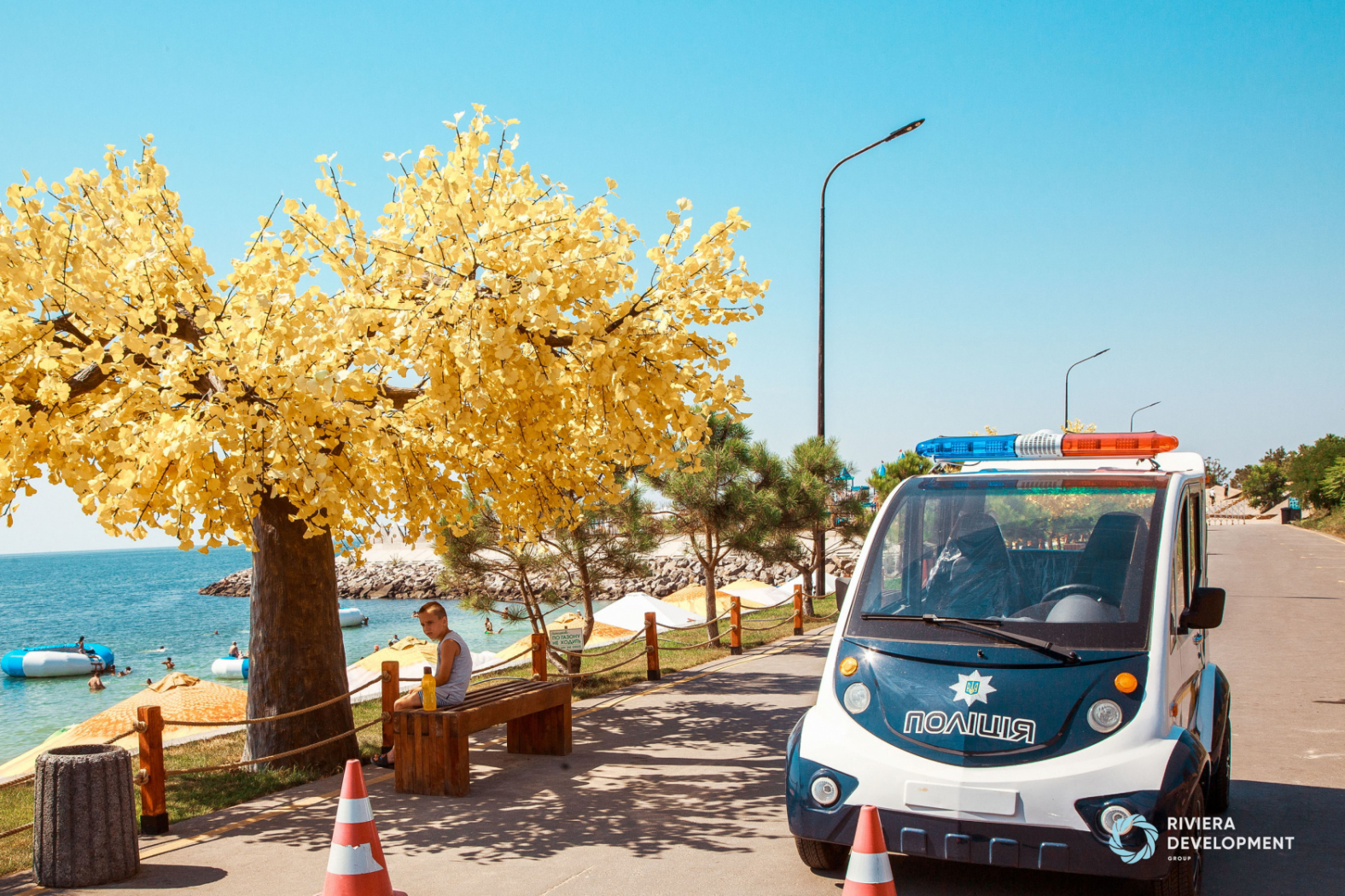 Благоустроенные пляжи и набережная для прогулок