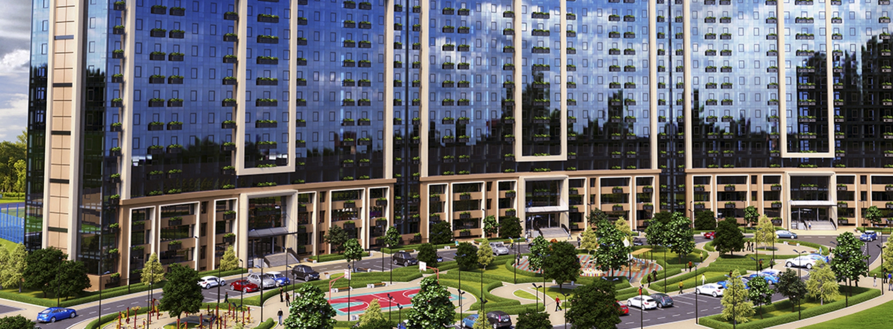 Благоустройство двора с местами для отдыха