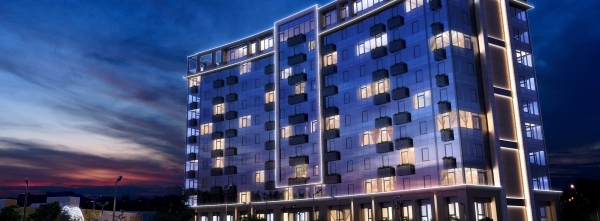 Закатный пейзаж (1й дом)