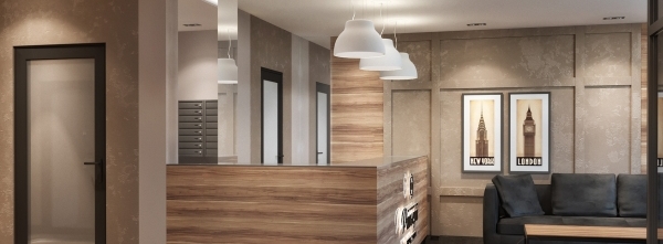 Оформление холла 