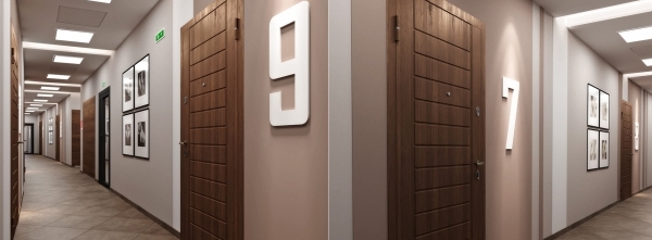 Оформление этажа